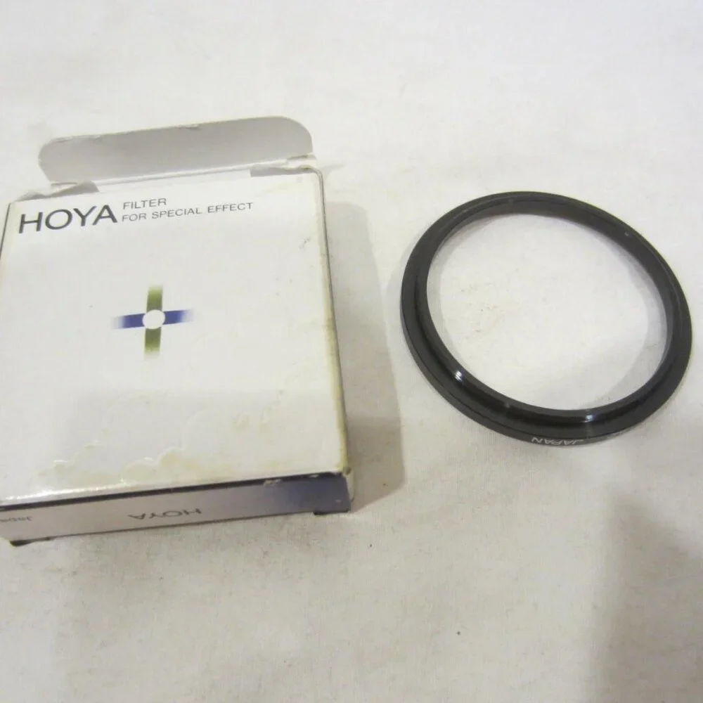 HOYA step up filter 49mm-52mm & plastic filter cases